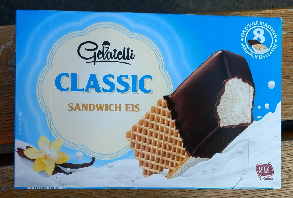 Vanilla Choc Sandwich