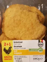 Escalope jambon fromage