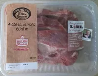 Cote echine de porc