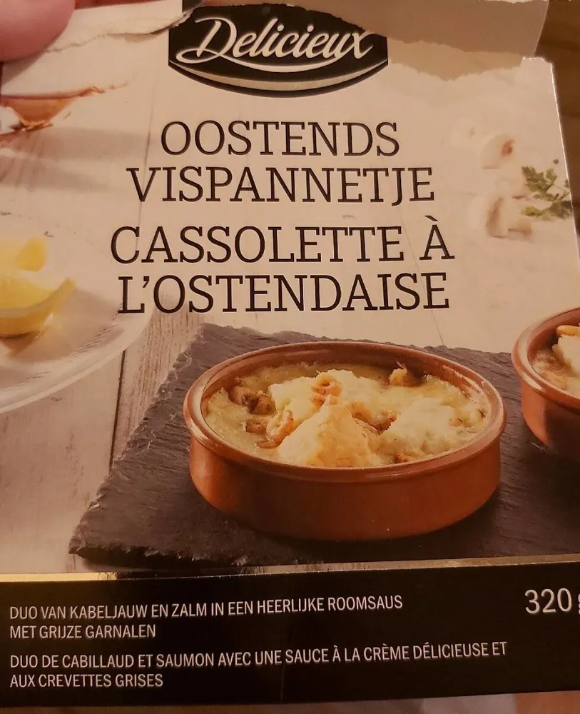 Cassolette à l'ostendaise