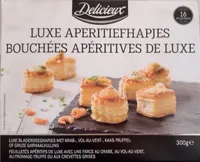 Bouchées apéritives de luxe