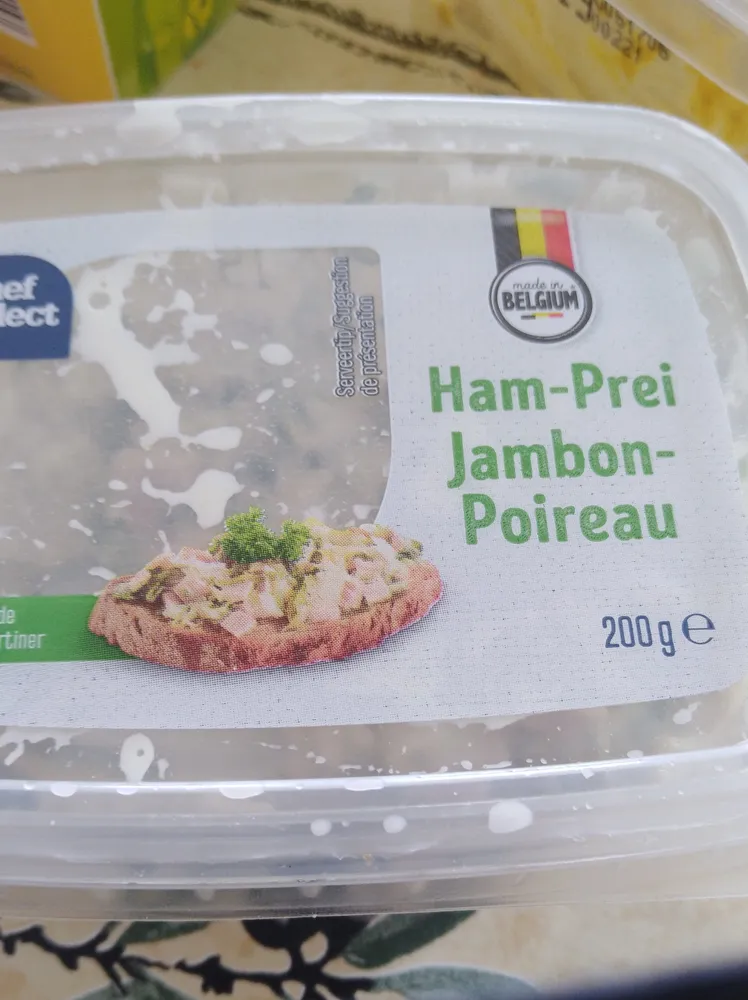 Salade jambon-poireau