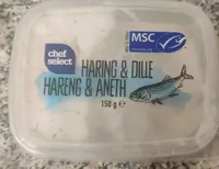Salade à tartiner au hareng et à l'aneth