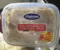 Vitakrone, salade jambon-asperge