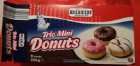 Trio mini donuts