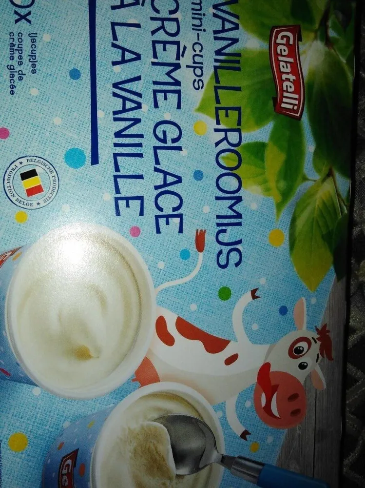 Crème glace à la vanille