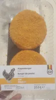 Burger de poulet fromage