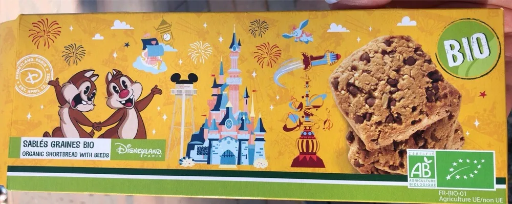 Sablés graines Bio Disneyland