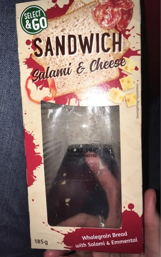 Sandwich salami & cheese