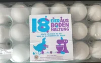 Oeufs élevage au sol