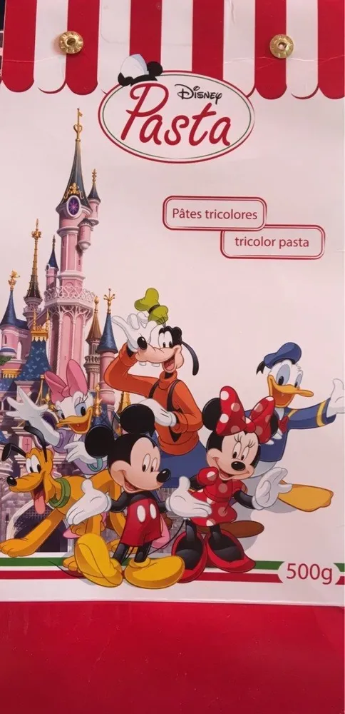 Pâtes tricolores