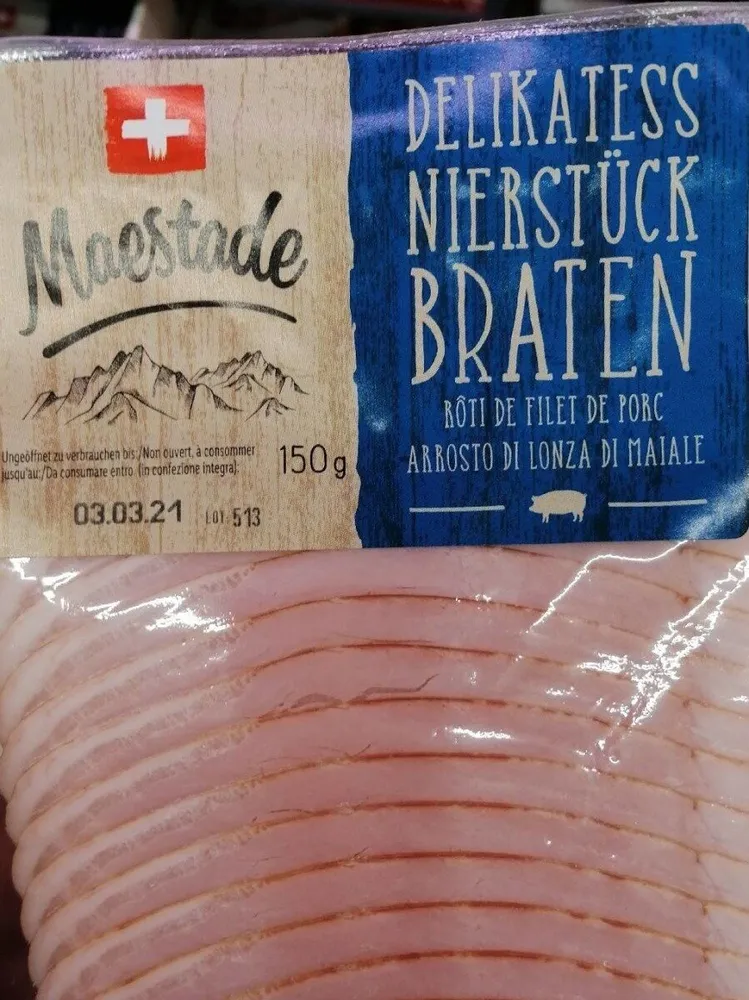 Delikatess Nierstück Braten