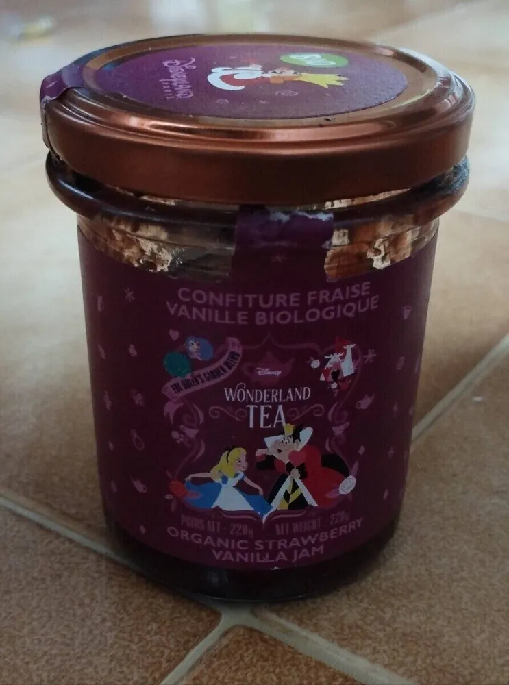 Confiture fraise vanille