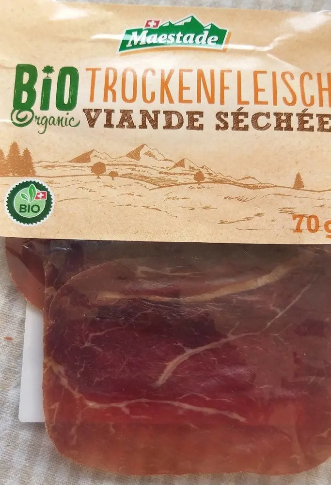 Viande sechee bio