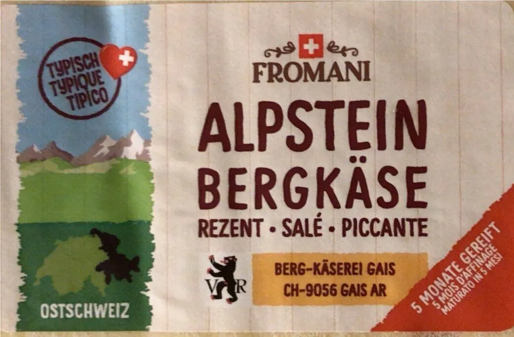 Alpstein Bergkäse