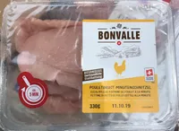 Escalope de poitrine de poulet a la minute