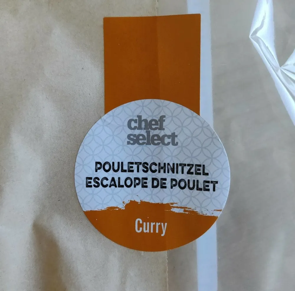 Escalope de poulet Curry