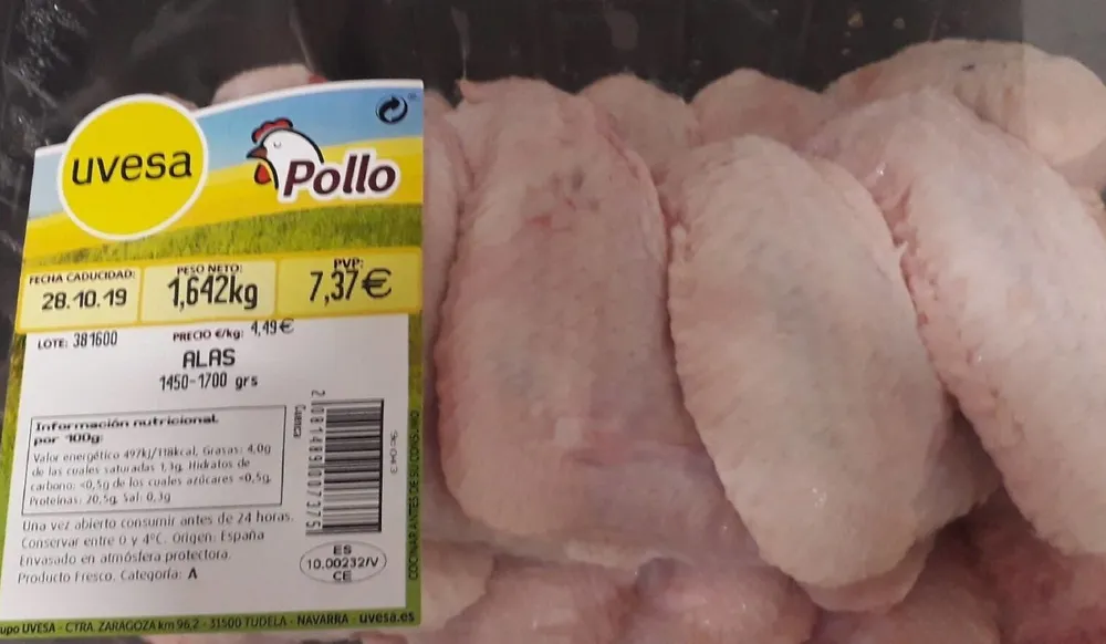 Alas de pollo
