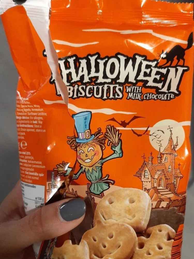 Halloween buscuits