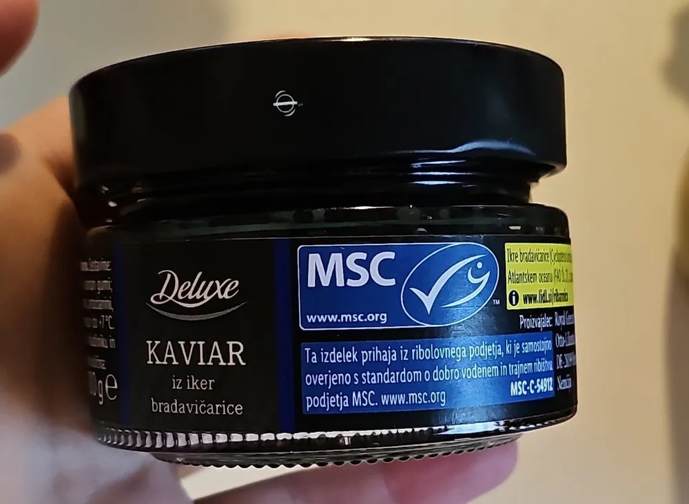 Oeufs de lompe, kaviar