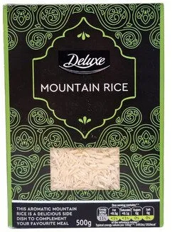 Mountain rice - indian long grain rice