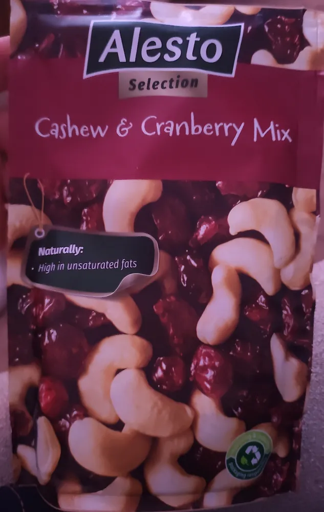 Noix de cajou & cranberries