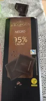 Chocolate negro. Cacao 95% mínimo