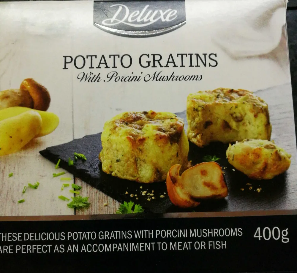 Sformato di patate con funghi porcini