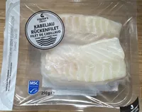 Kabeljau Rückenlehne ohne Haut