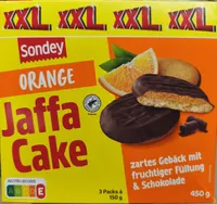 Jaffa cakes orange