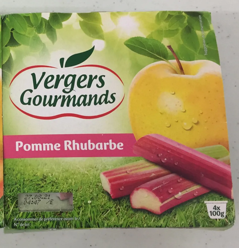 Compote pomme-rhubarbe