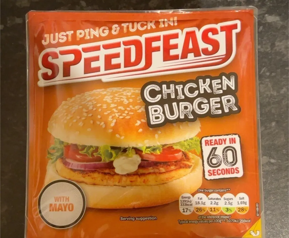 Speedfeast Chicken Burger