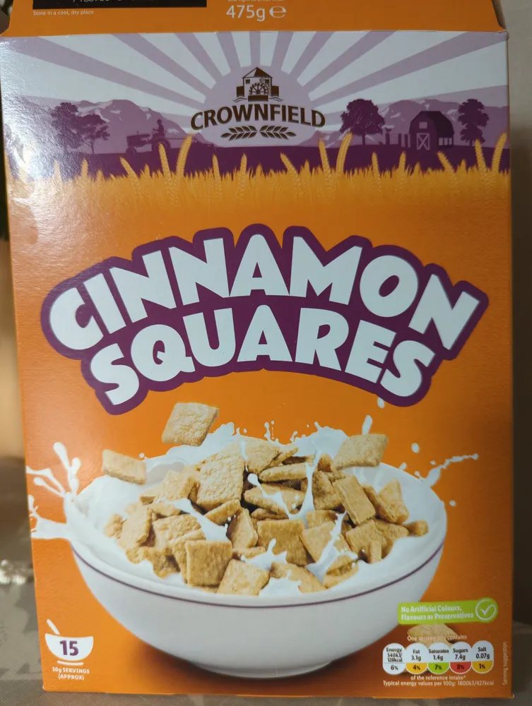 Cinnamon Squares