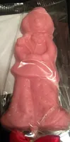 Sucette chocolat blanc a la fraise
