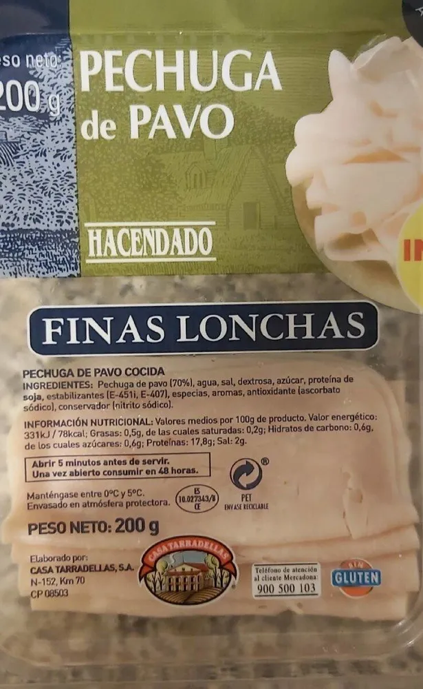 PECHUGA de PAVO