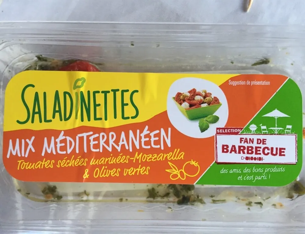 Mix Tomates Séchées Mozza Olives et olives vertes