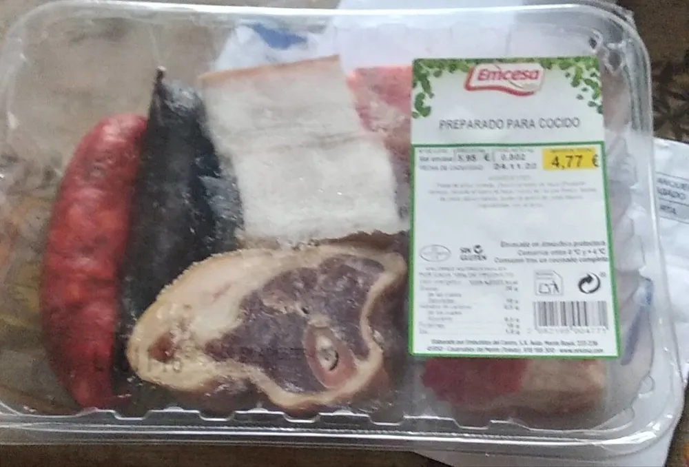 Preparado para cocido