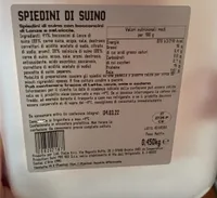 spiedini di suino