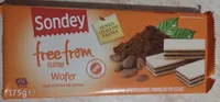 Wafer con crema al cacao