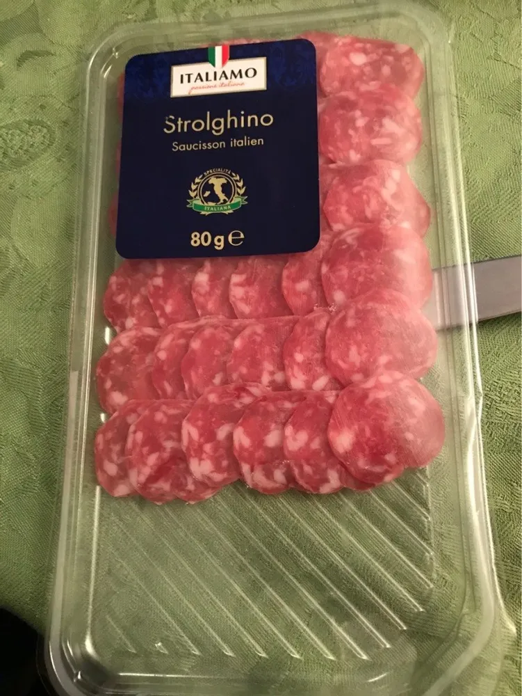 Strolghino saucisson italien