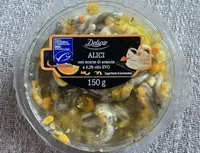 Alici con scorze d’arancia e 6,2 olio Evo