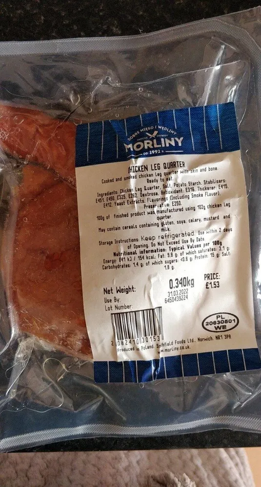 Chicken leg quarter