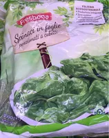 Spinaci in foglie