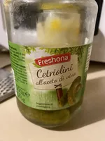 Cetriolini all'aceto di vino