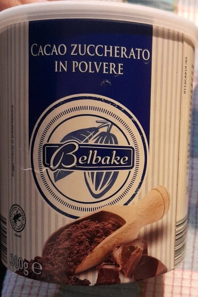 CACAO ZUCCHERATO IN POLVERE