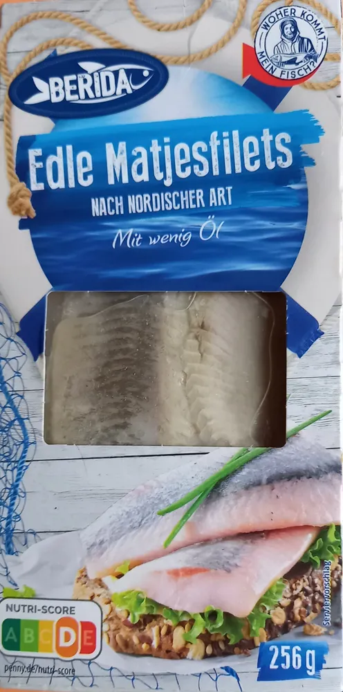 Edle Matjesfilets nach Nordischer Art
