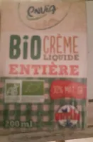 Crème liquide entière