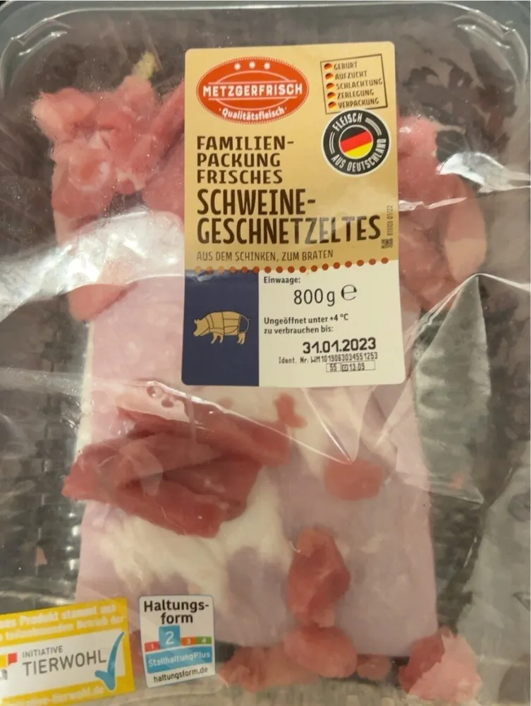 Schweine-Geschnetzeltes