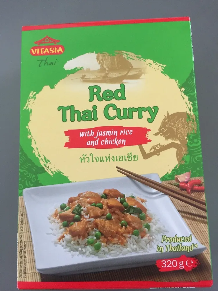 Red Thai Curry, With Jasmin Rice and Chicken