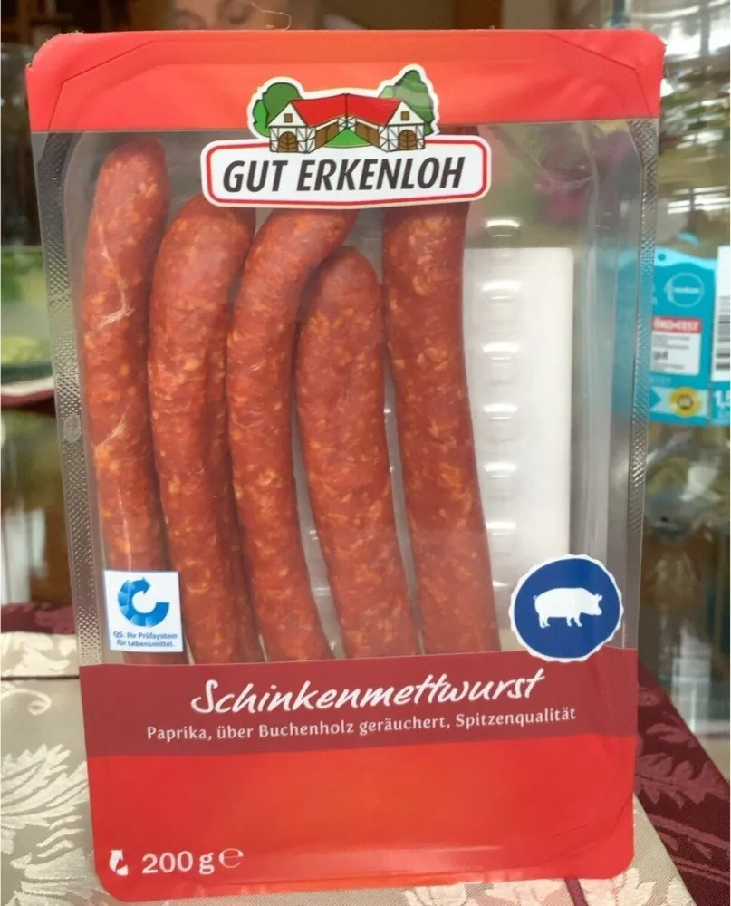 Schinkenmettwurst